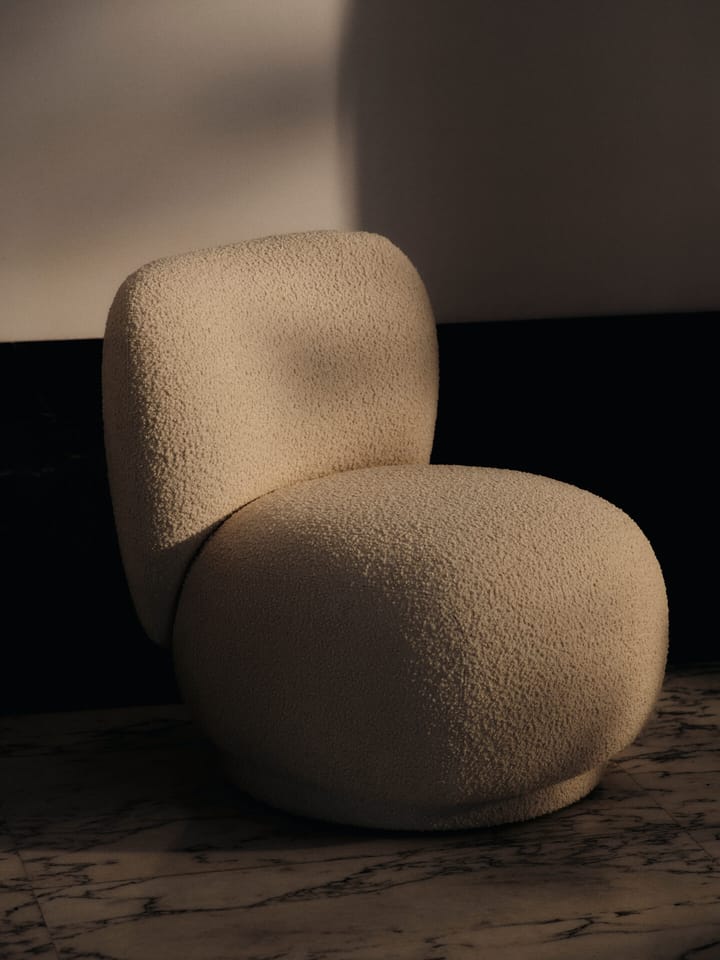Rico lounge chair piccolo fauteuil, Nordic Bouclé-Off-white Ferm Living
