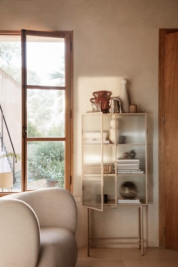 Rico lounge stoel bouclé - Wool bouclé offwhite - Ferm Living