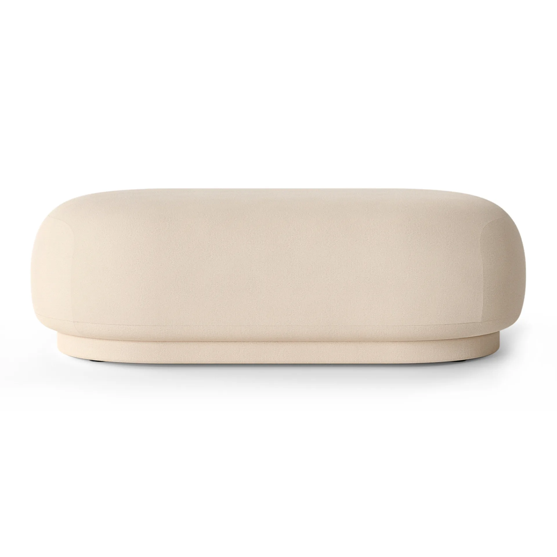 Rico ottoman, Brushed offwhite Ferm Living