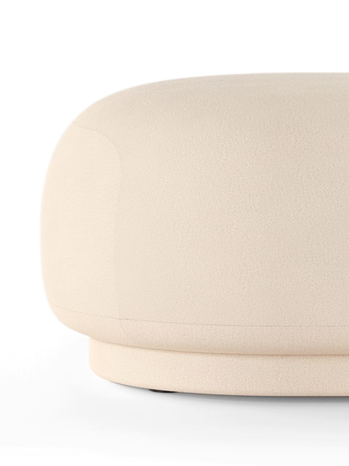 Rico ottoman - Brushed offwhite - ferm LIVING