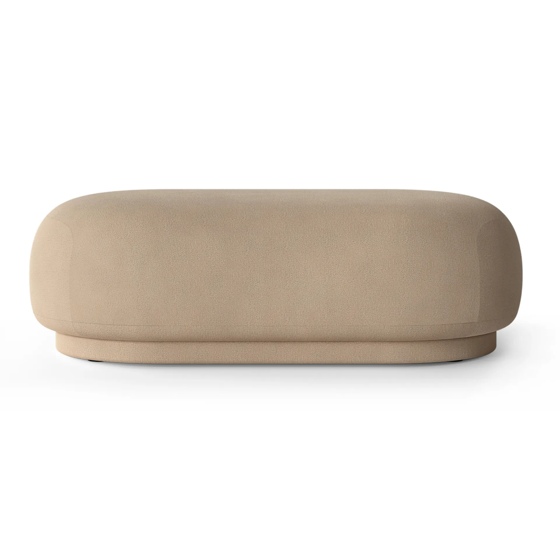 Rico ottoman, Brushed sand Ferm Living