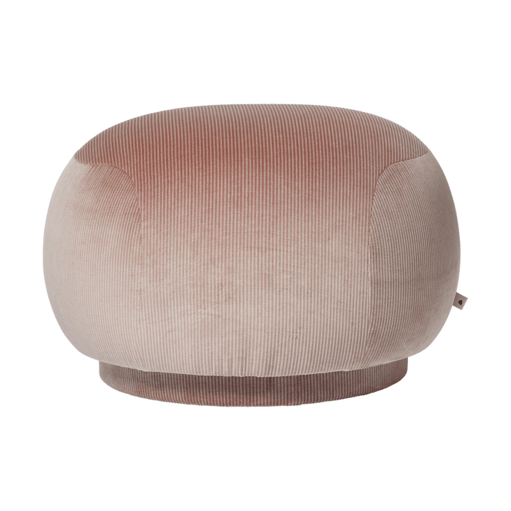 Rico Pouf poef - Devoré Velvet-blush - Ferm Living