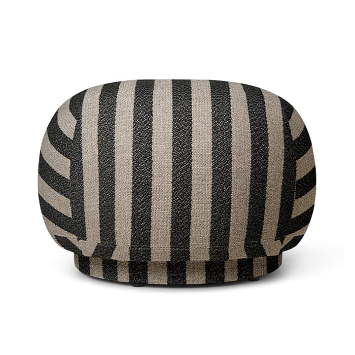 Rico pouf zitpoef - Louisiana sand black - Ferm LIVING