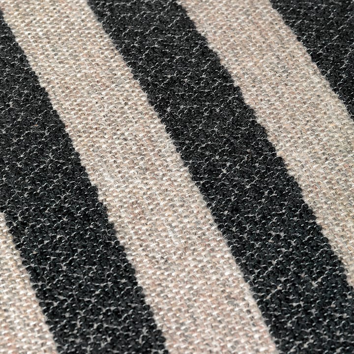 Rico pouf zitpoef, Louisiana sand black Ferm Living