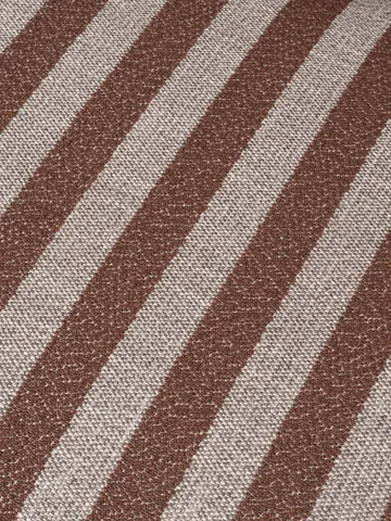 Rico pouf zitpoef - Louisiana, Sand-chocolate - Ferm Living