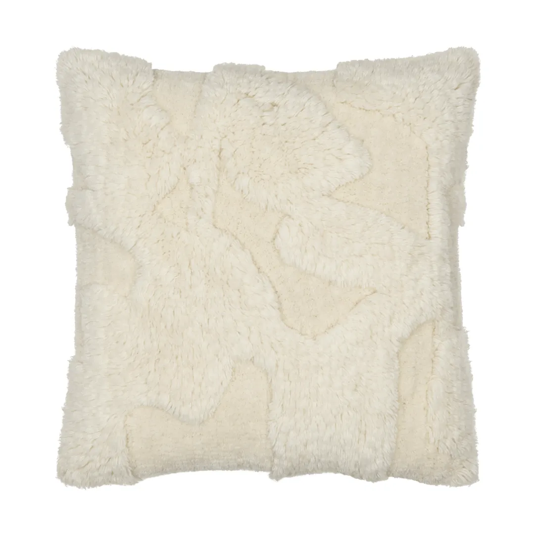 Rime tufted kussen, Off-white, 50x50 cm Ferm Living