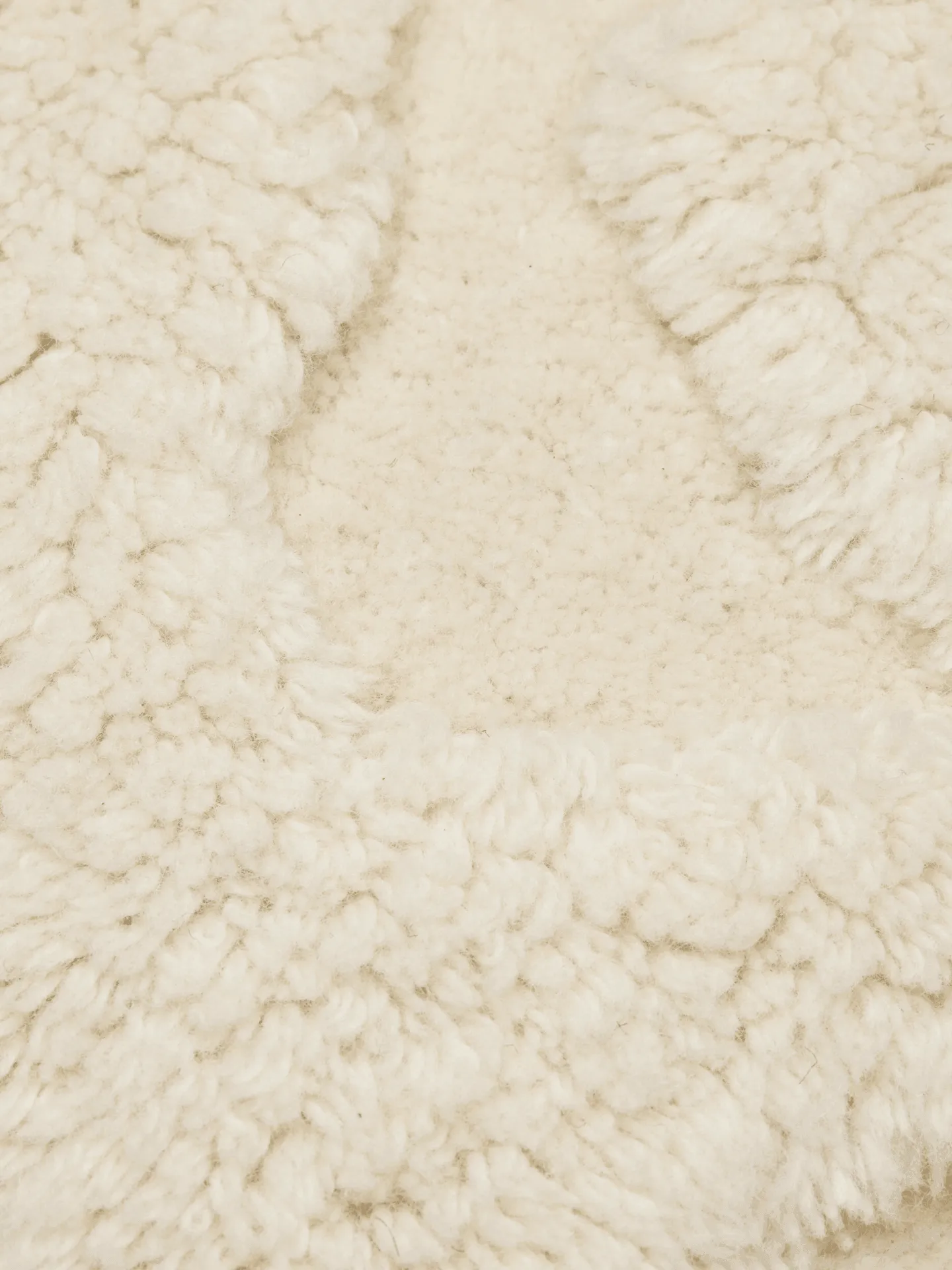 Rime tufted kussen, Off-white, 50x50 cm Ferm Living