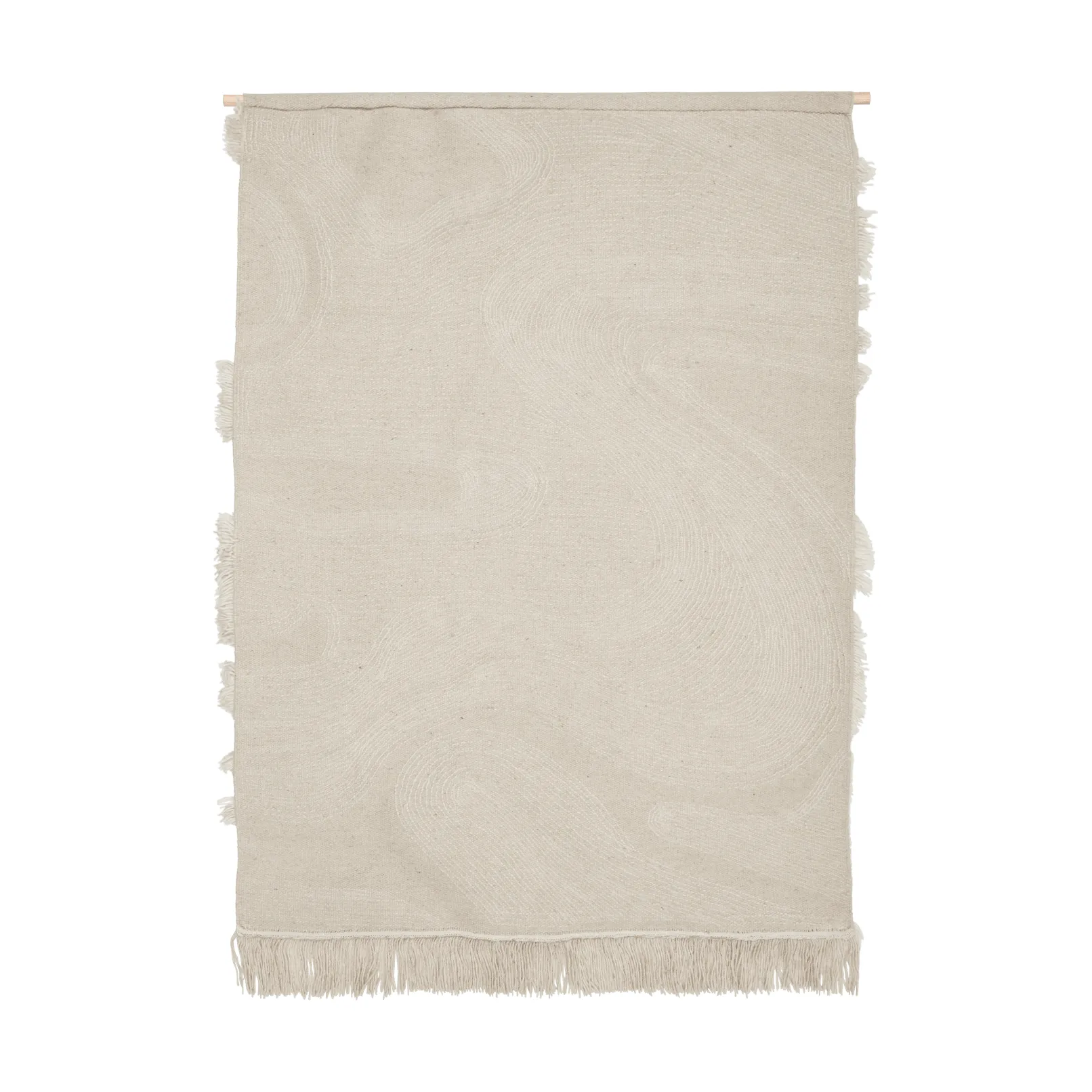 Rime wandkleed, Off-white, 110x145 cm Ferm Living