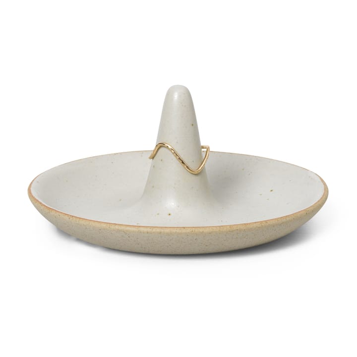 Ring Cone ringenhouder - Off-white speckle - ferm LIVING