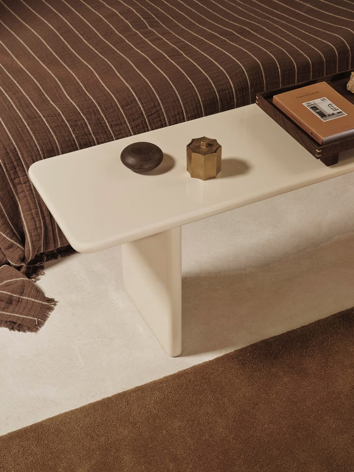 Rink bankje 140 cm, Eggshell Ferm Living