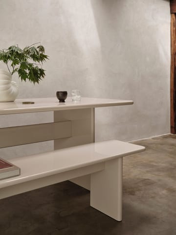 Rink bankje 200 cm - Eggshell - Ferm Living