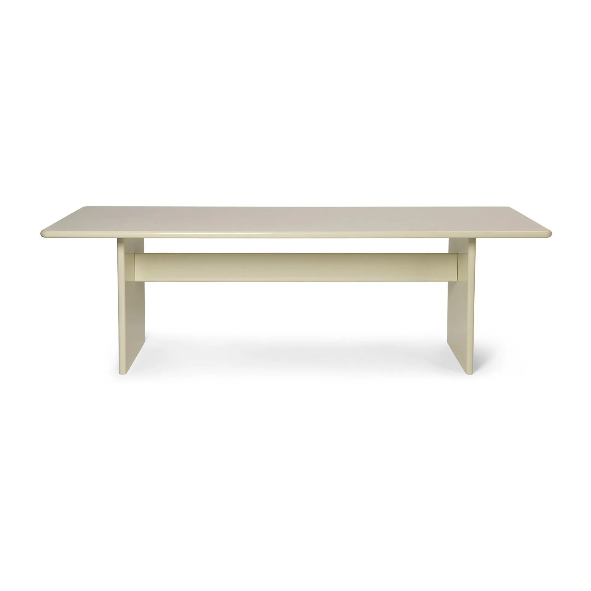 Rink eettafel large 240x90x74 cm, Eggshell Ferm Living