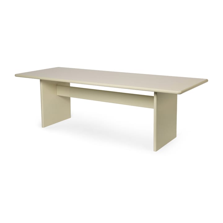 Rink eettafel large 240x90x74 cm, Eggshell Ferm Living