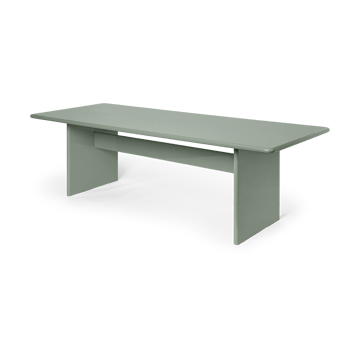 Rink eettafel large 240x90x74 cm - Tea green - Ferm Living