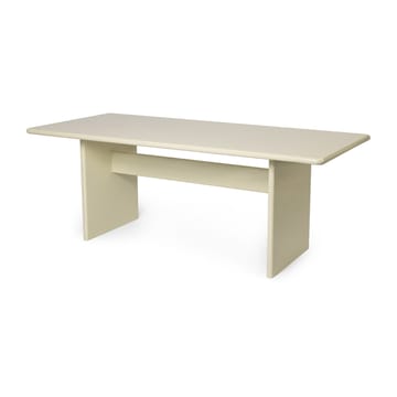 Rink eettafel small 200x90x74 cm - Eggshell - ferm LIVING