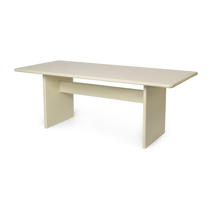 Rink eettafel small 200x90x74 cm - Eggshell - ferm LIVING