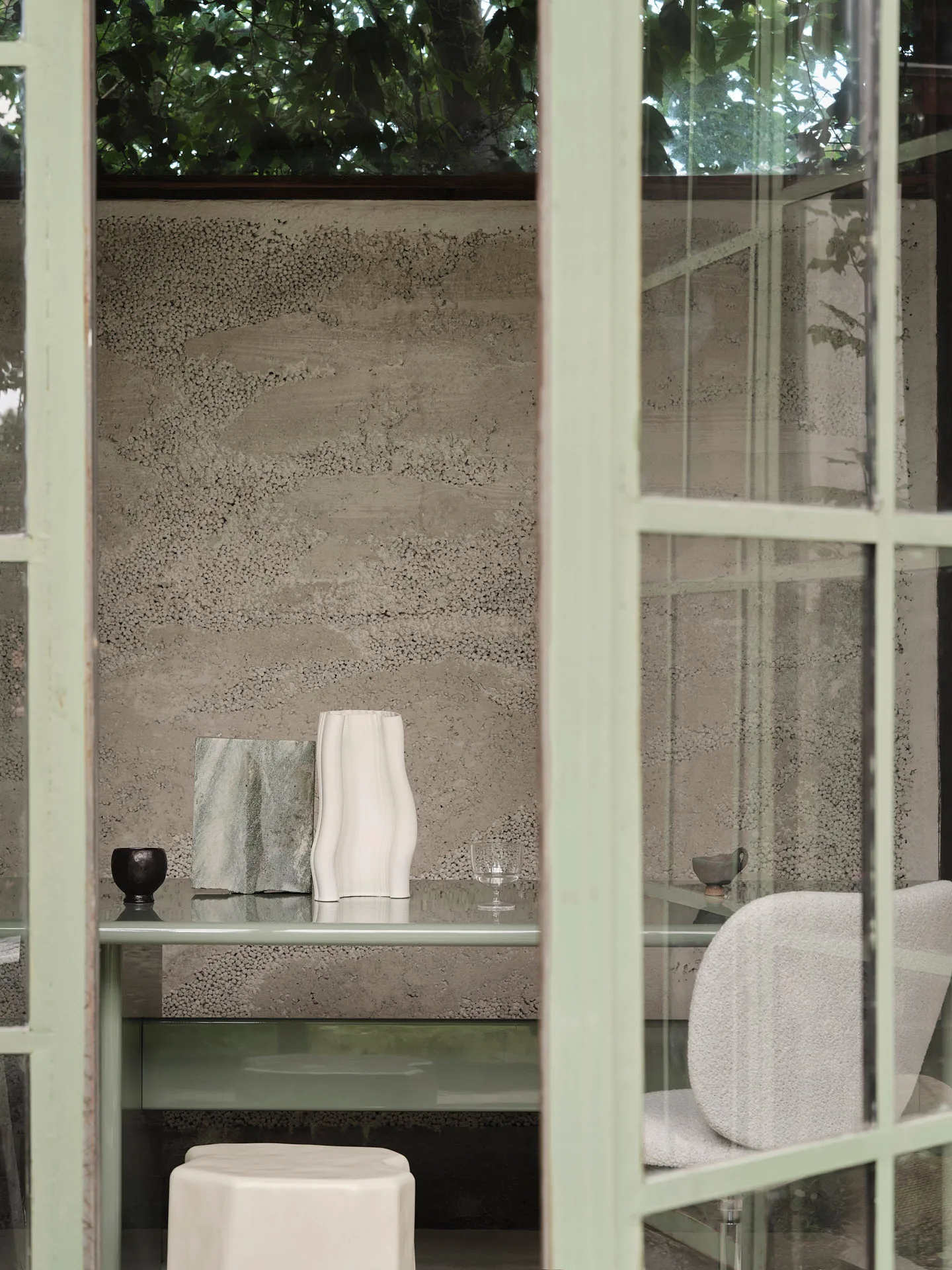 Rink eettafel small 200x90x74 cm, Tea green Ferm Living