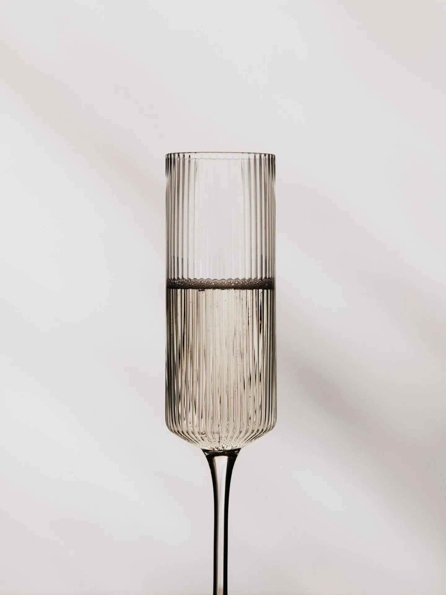 Ripple Champagne flutes champagneglazen 15 cl 2-pack, Clear Ferm Living