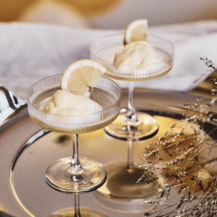 Ripple champagneglas 2-pack, helder Ferm Living