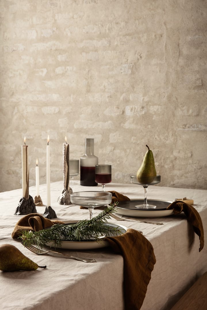 Ripple champagneglas 2-pack, helder Ferm Living