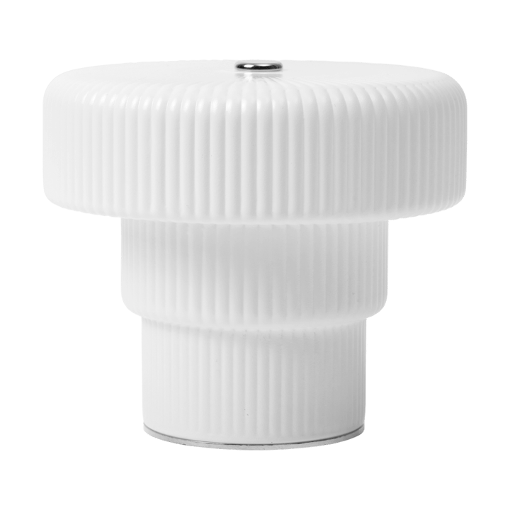 Ripple draagbare tafellamp 10 cm - White - Ferm Living