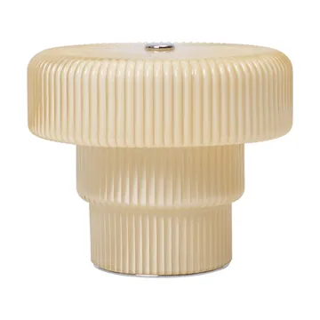 Ripple draagbare tafellamp - Oat, 10 cm - Ferm Living