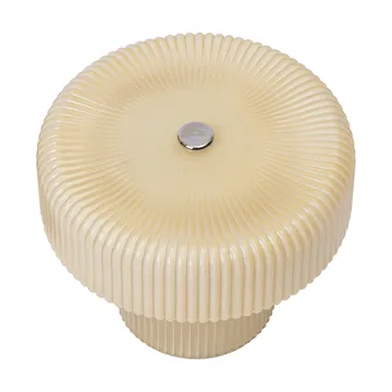 Ripple draagbare tafellamp - Oat, 10 cm - Ferm Living