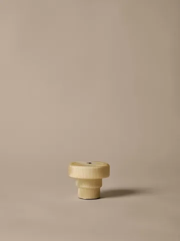 Ripple draagbare tafellamp - Oat, 10 cm - Ferm Living