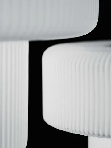 Ripple draagbare tafellamp - White, 16,5 cm - Ferm Living