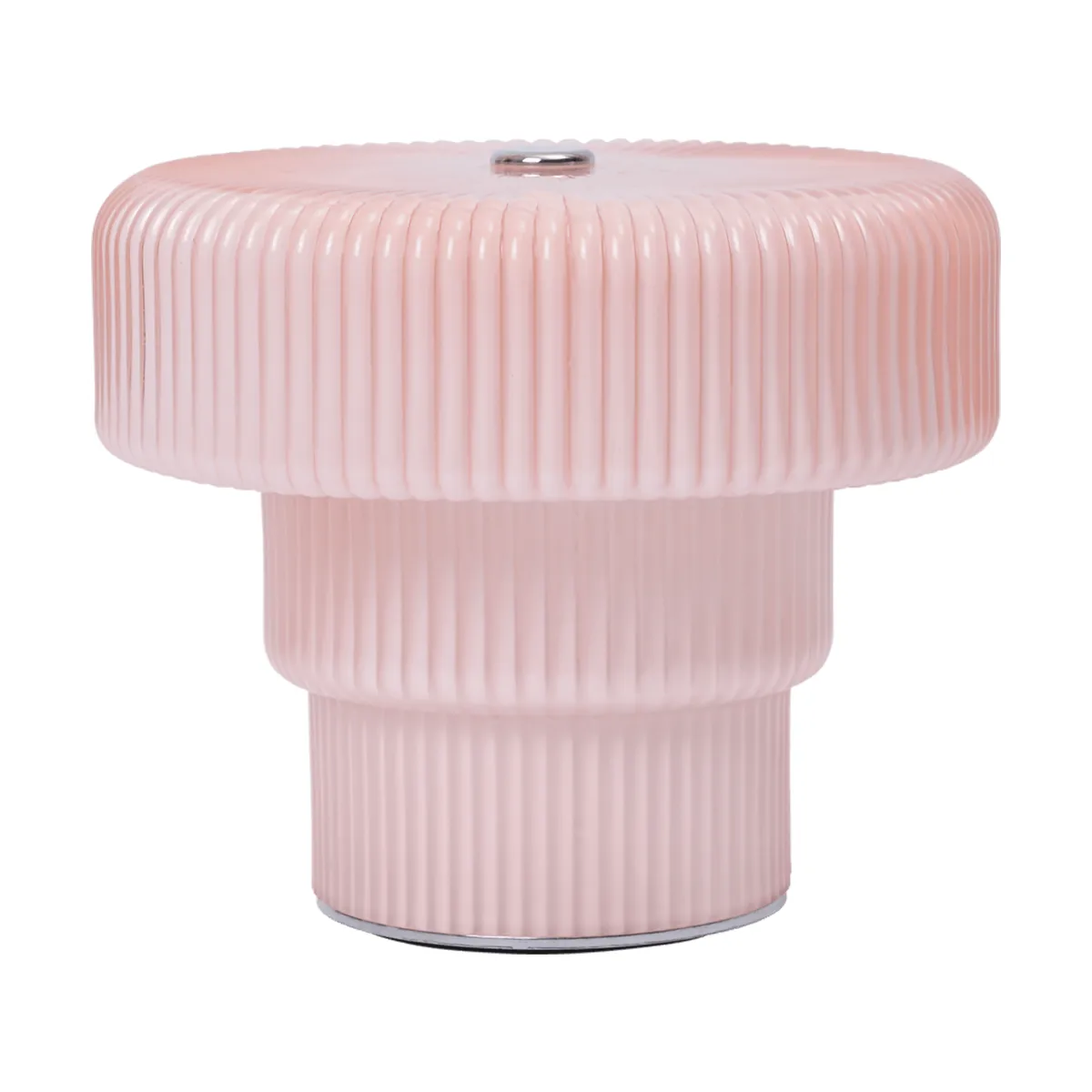 Ripple draagbare tafellamp, Zachtroze, 10 cm Ferm Living