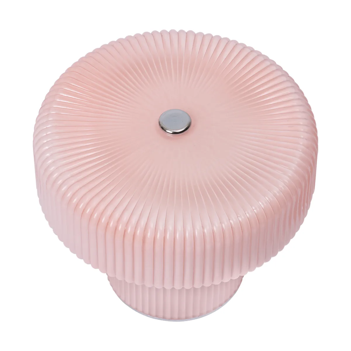 Ripple draagbare tafellamp, Zachtroze, 10 cm Ferm Living