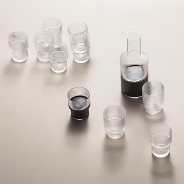 Ripple glas 4-pack - helder - ferm LIVING