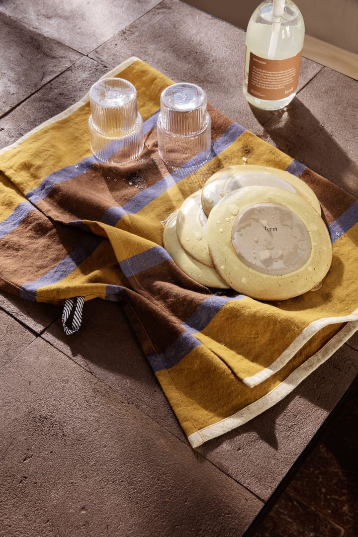 Ripple glas 4-pack, helder Ferm Living