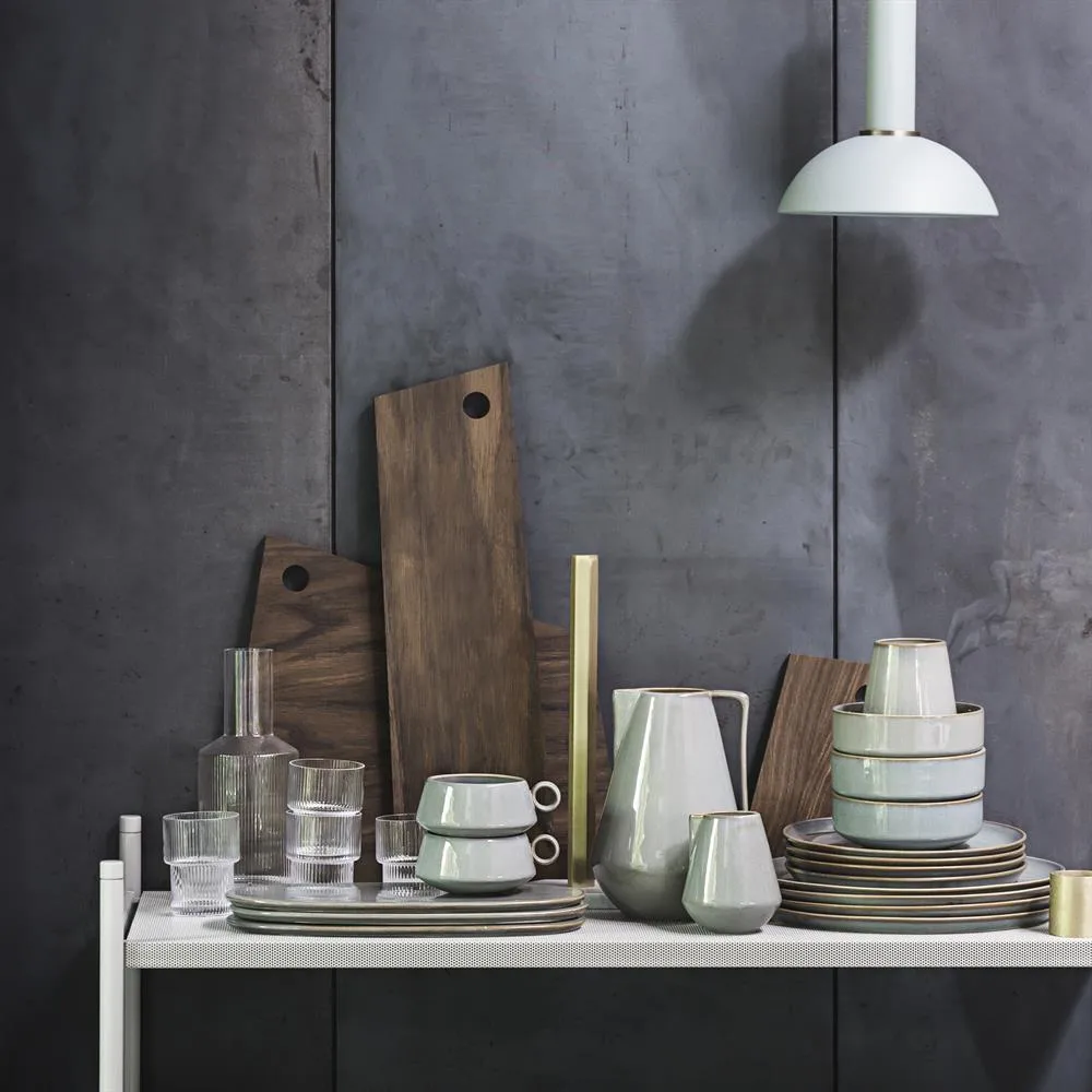 Ripple glazen 4-pack, helder Ferm Living