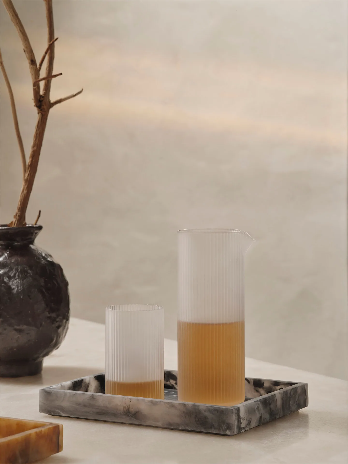 Ripple melkkan 40 cl, Frosted Ferm Living