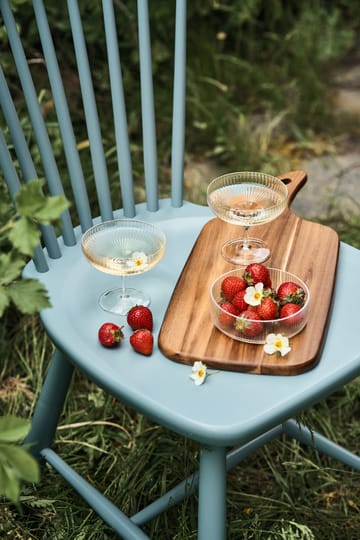 Ripple ontbijtkom 4-pack - clear - Ferm Living