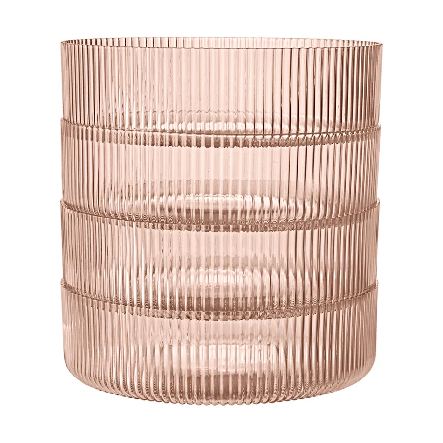 Ripple ontbijtschalen 4-pack, Blush Ferm Living