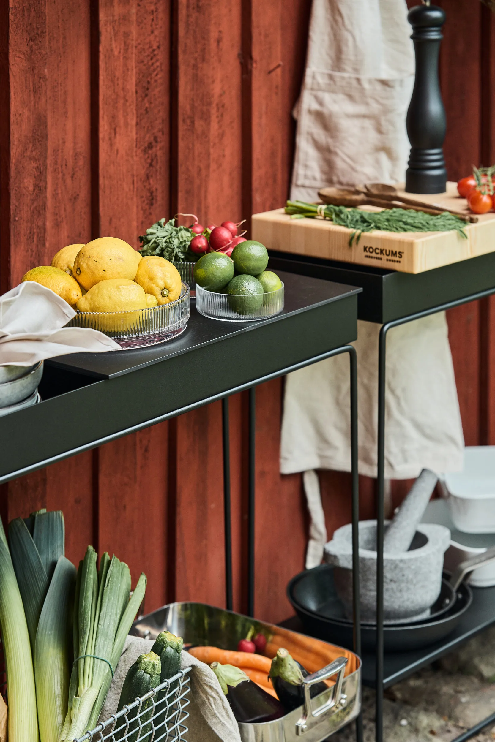 Ripple ontbijtschalen 4-pack, clear Ferm Living