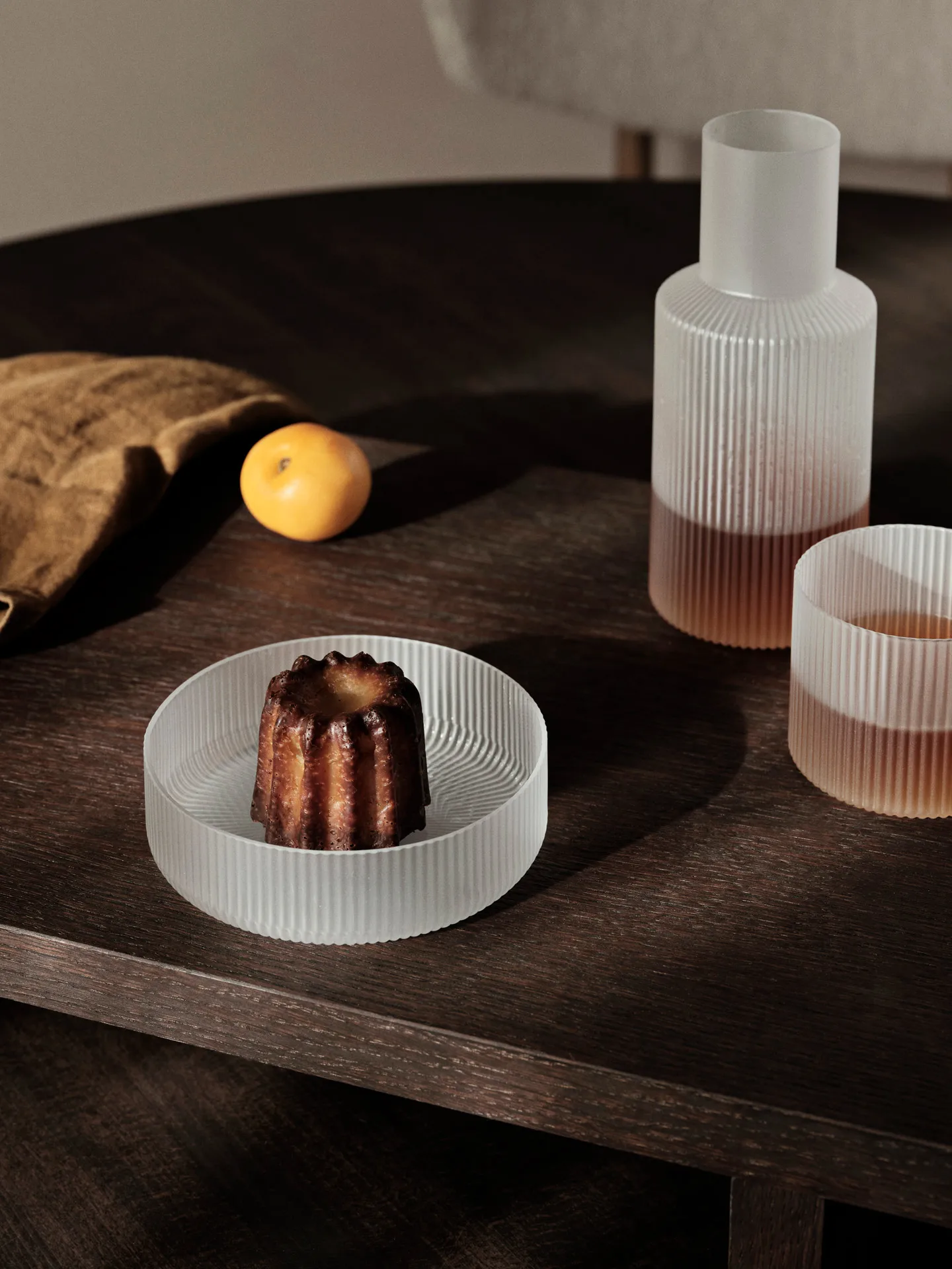 Ripple ontbijtschalen 4-pack, Frosted Ferm Living
