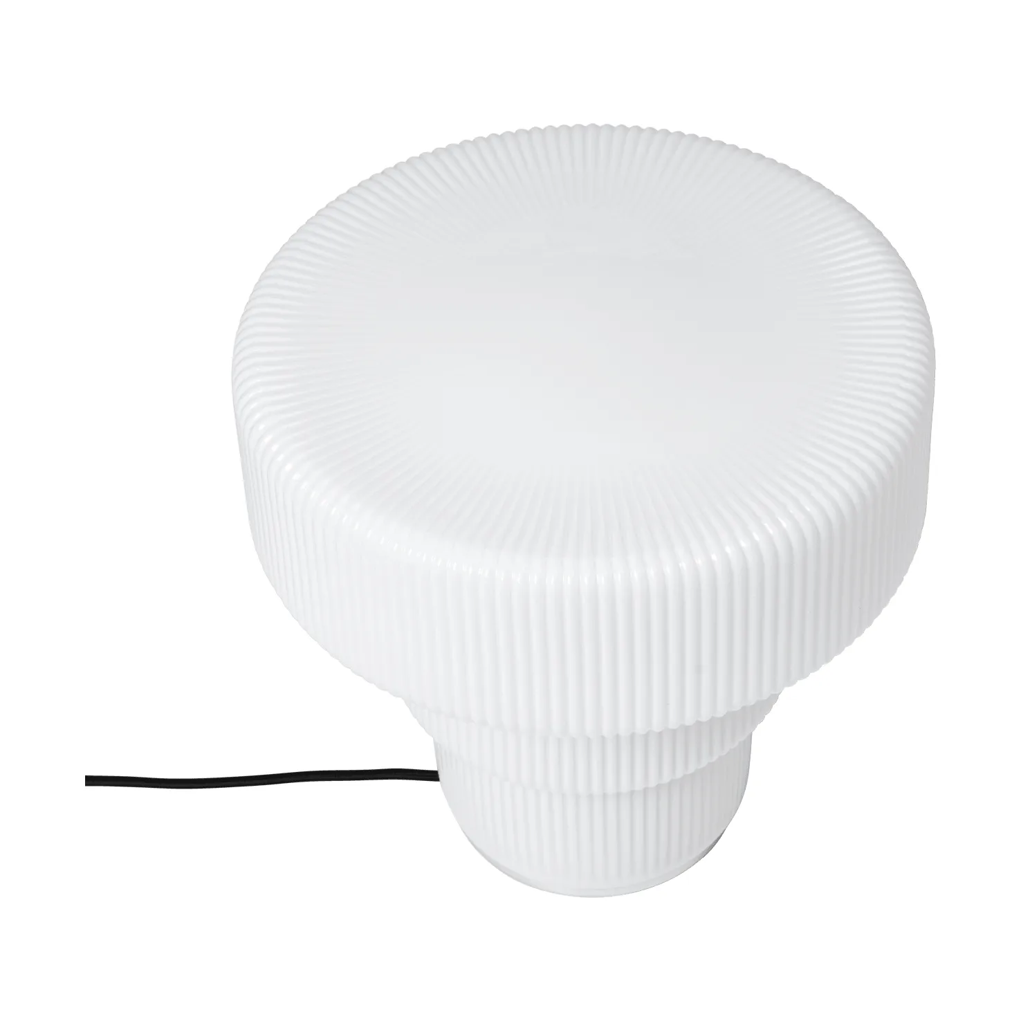Ripple tafellamp, White, Ø28x28 cm Ferm Living