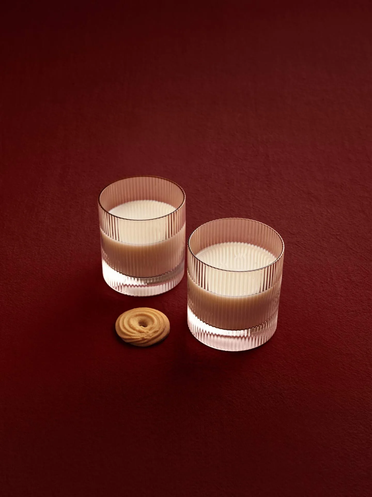 Ripple tumblerglazen 25 cl 2-pack, Blush Ferm Living