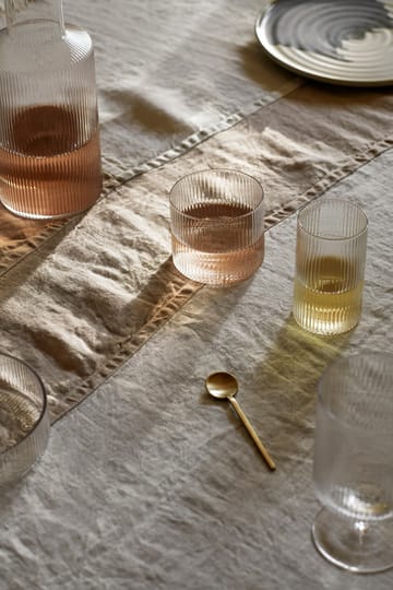 Ripple verrines glaas 14 cl 4-pack - Frosted - Ferm Living