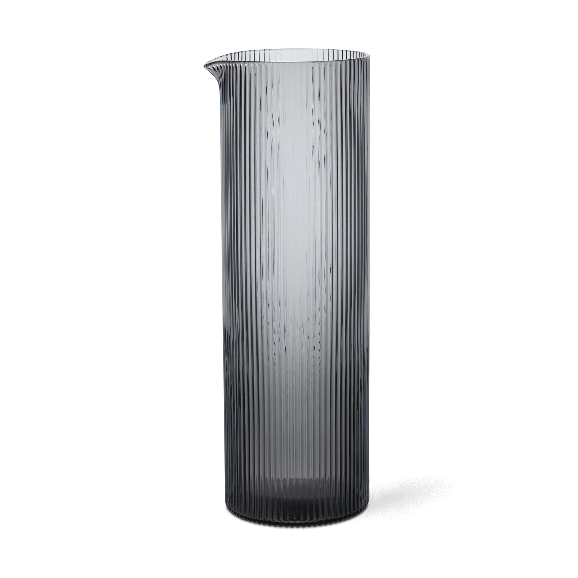 Ripple waterkaraf 1,12 L, Smoked grey Ferm Living