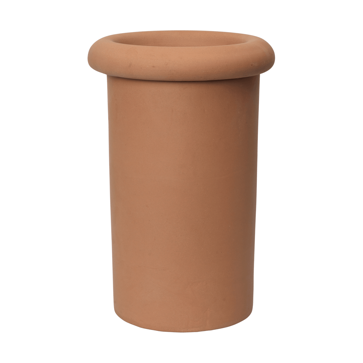 Ferm Living Rollo pot o31x46 cm Terracotta | Scandinavisch Interieur | Bloempotten | Bruin