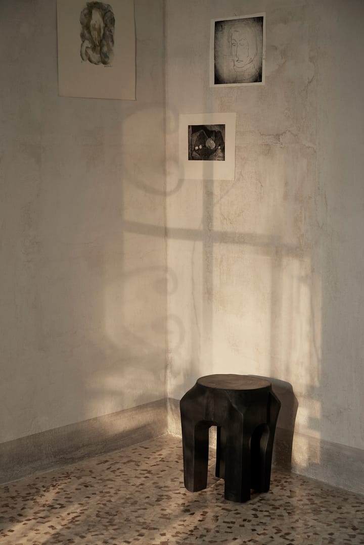 Root kruk Ø30x40 cm, Black stained Ferm Living
