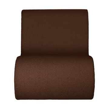 Rouli center module pure bouclé modulaire bank - Chestnut brown - Ferm Living