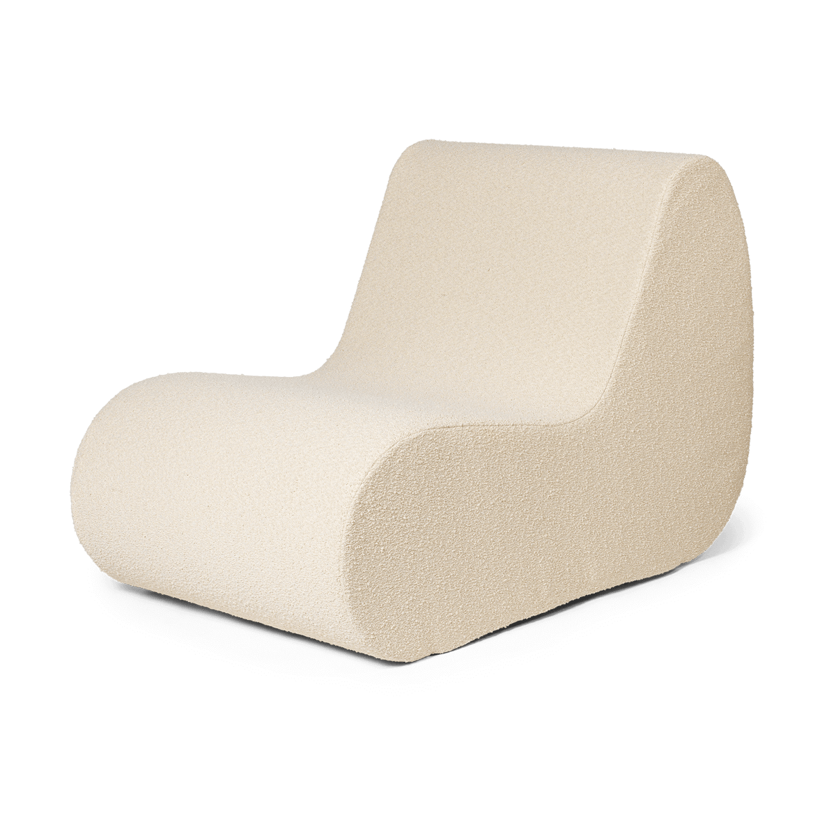 Ferm Living Rouli center module pure bouclé modulaire bank Off-white