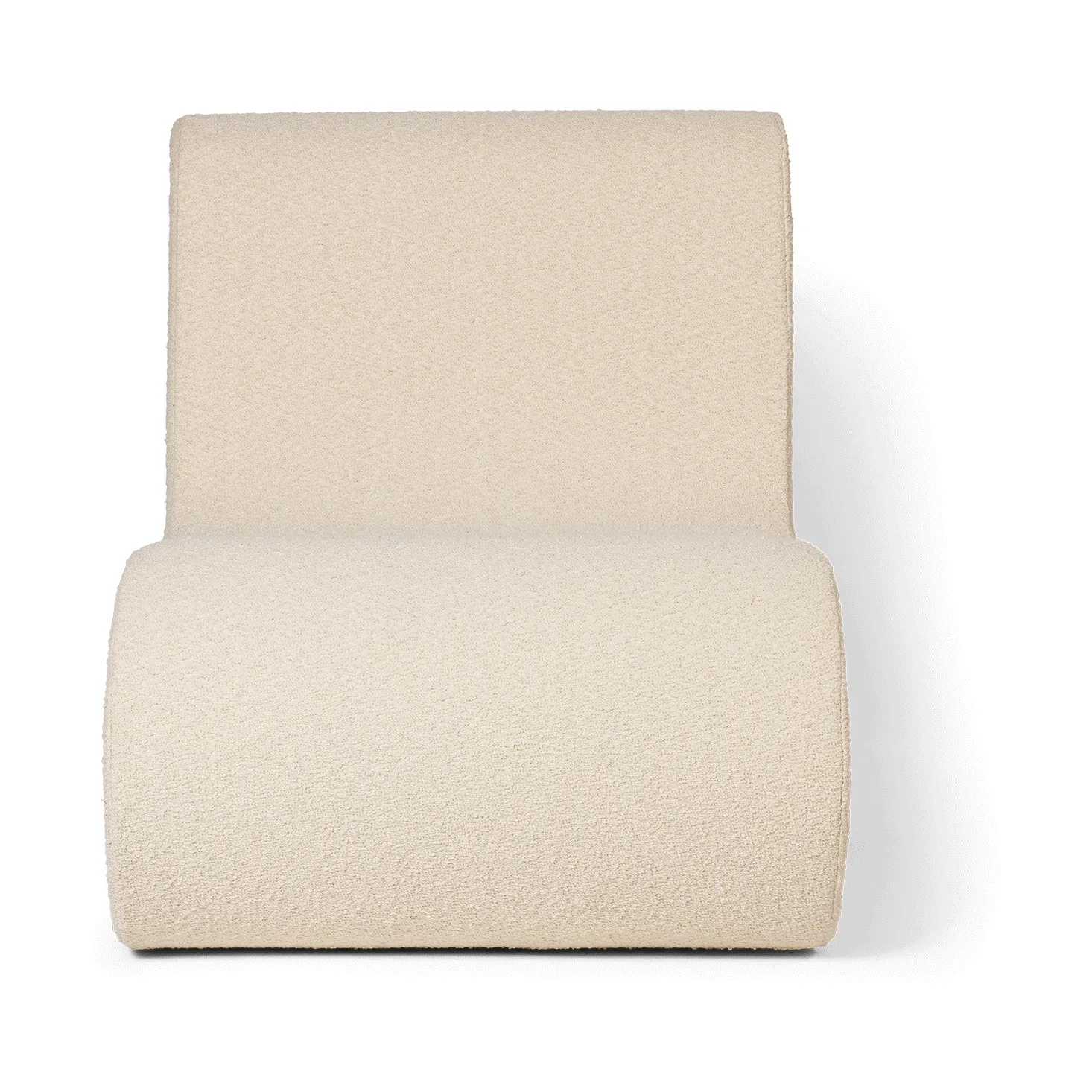 Rouli center module pure bouclé modulaire bank, Off-white Ferm Living