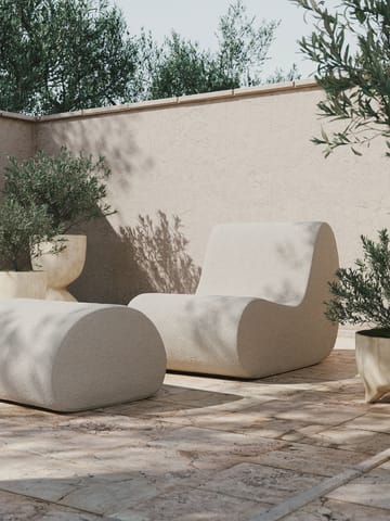 Rouli center module pure bouclé modulaire bank - Off-white - Ferm Living