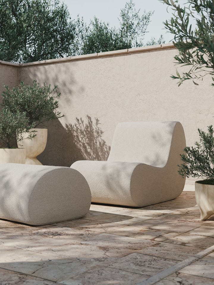 Rouli center module pure bouclé modulaire bank, Off-white Ferm Living